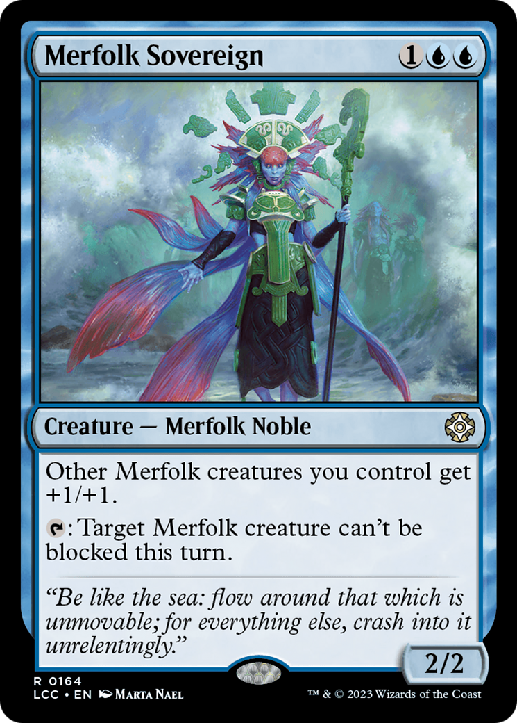 Merfolk Sovereign [The Lost Caverns of Ixalan Commander] | Exor Games Dartmouth