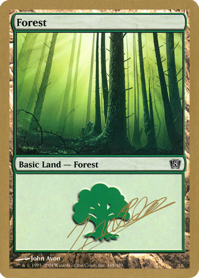 Forest (jn348) (Julien Nuijten) [World Championship Decks 2004] | Exor Games Dartmouth