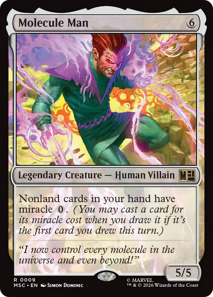 Molecule Man [Marvel Super Heroes Commander] | Exor Games Dartmouth