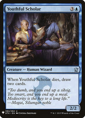 Youthful Scholar [Mystery Booster] | Exor Games Dartmouth