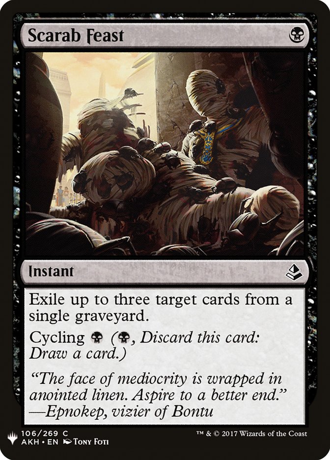 Scarab Feast [Mystery Booster] | Exor Games Dartmouth