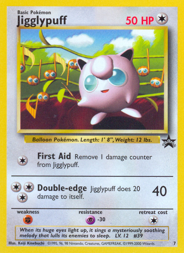 Jigglypuff (7) [Wizards of the Coast: Black Star Promos] | Exor Games Dartmouth