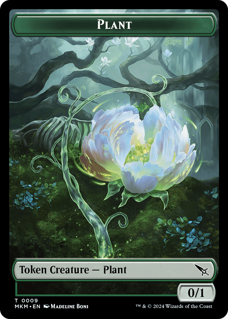 Plant Token [Murders at Karlov Manor Tokens] | Exor Games Dartmouth