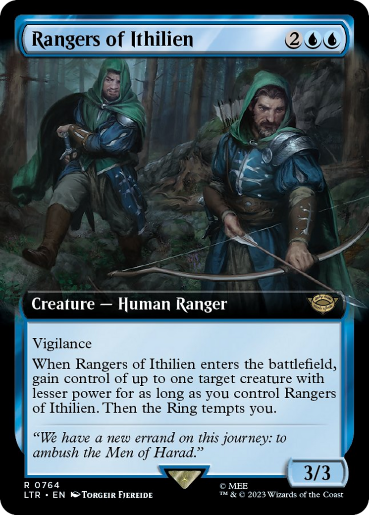 Rangers of Ithilien (Extended Art) (Surge Foil) [The Lord of the Rings: Tales of Middle-Earth] | Exor Games Dartmouth