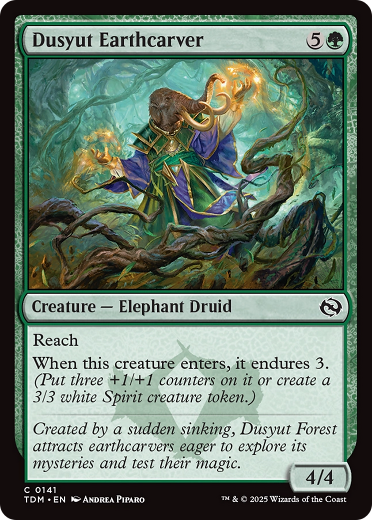 Dusyut Earthcarver [Tarkir: Dragonstorm] | Exor Games Dartmouth