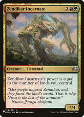 Zendikar Incarnate [The List] | Exor Games Dartmouth