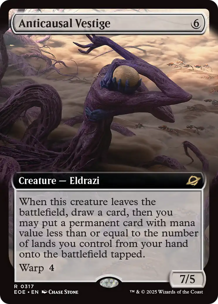 Anticausal Vestige (Extended Art) [Edge of Eternities] | Exor Games Dartmouth