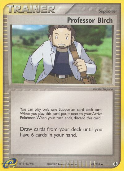 Professor Birch (89/109) [EX: Ruby & Sapphire] | Exor Games Dartmouth