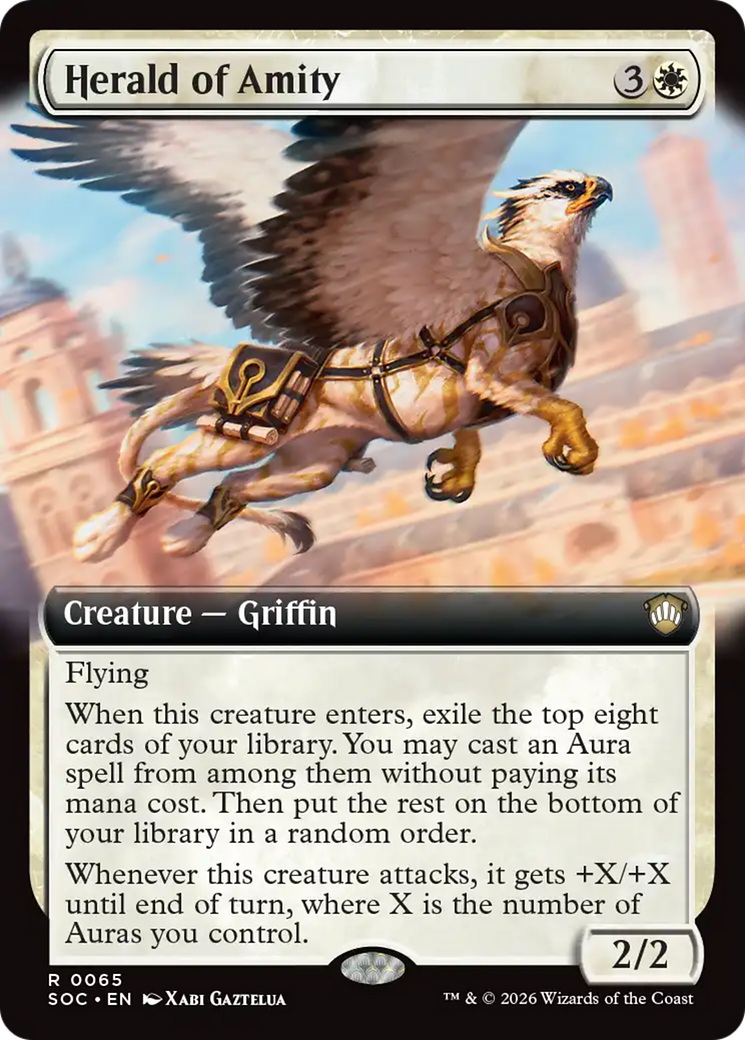 Herald of Amity (Extended Art) [Secrets of Strixhaven Commander] | Exor Games Dartmouth