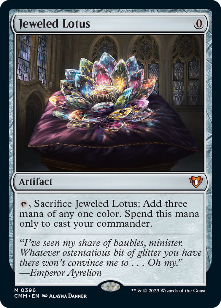 Jeweled Lotus [Commander Masters] | Exor Games Dartmouth