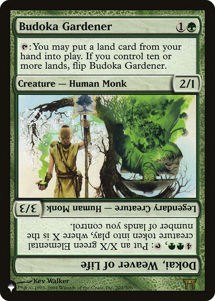 Budoka Gardener // Dokai, Weaver of Life [The List] | Exor Games Dartmouth