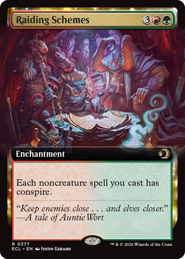 Raiding Schemes (Extended Art) [Lorwyn Eclipsed] | Exor Games Dartmouth