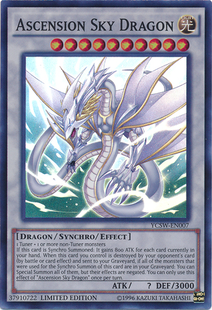 Ascension Sky Dragon [YCSW-EN007] Super Rare | Exor Games Dartmouth