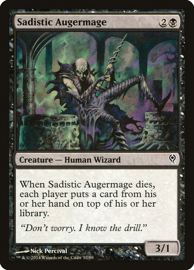 Sadistic Augermage [Duel Decks: Jace vs. Vraska] | Exor Games Dartmouth