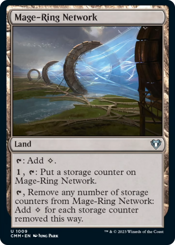 Mage-Ring Network [Commander Masters] | Exor Games Dartmouth