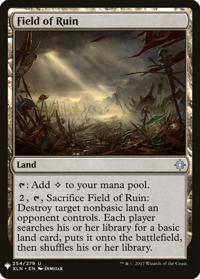 Field of Ruin [Mystery Booster] | Exor Games Dartmouth