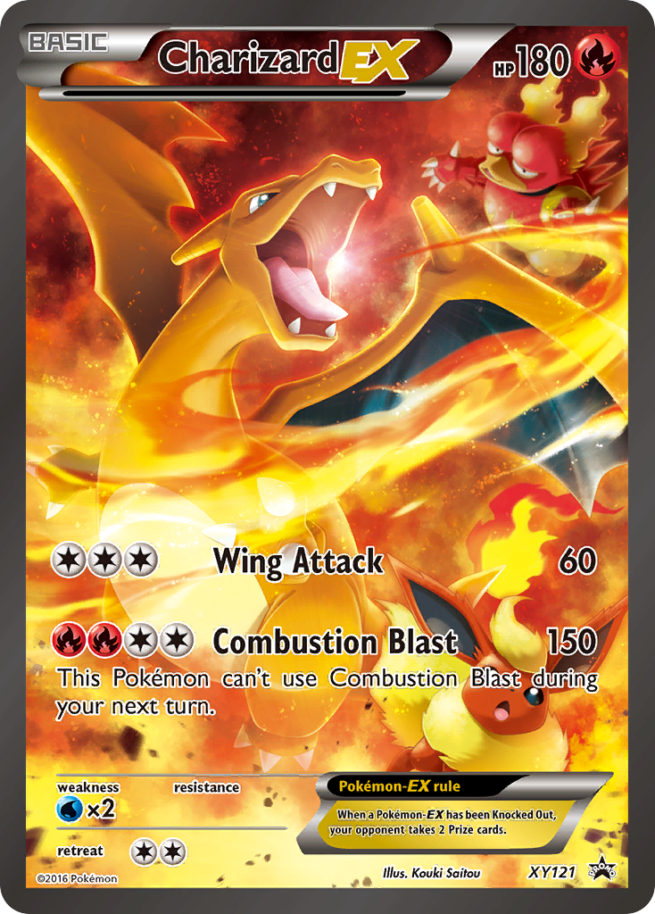 Charizard EX (XY121) [XY: Black Star Promos] | Exor Games Dartmouth