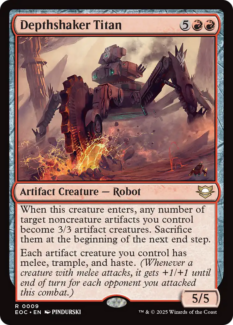Depthshaker Titan [Edge of Eternities Commander] | Exor Games Dartmouth