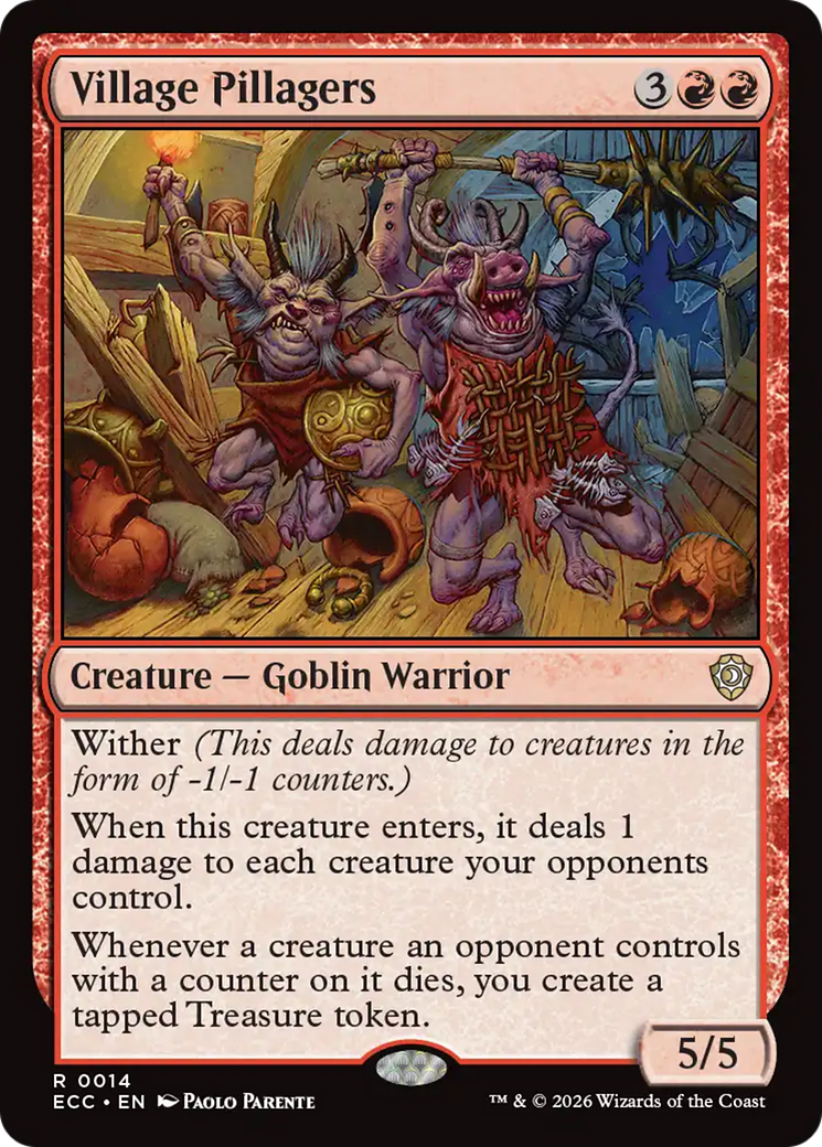 Village Pillagers [Lorwyn Eclipsed Commander] | Exor Games Dartmouth