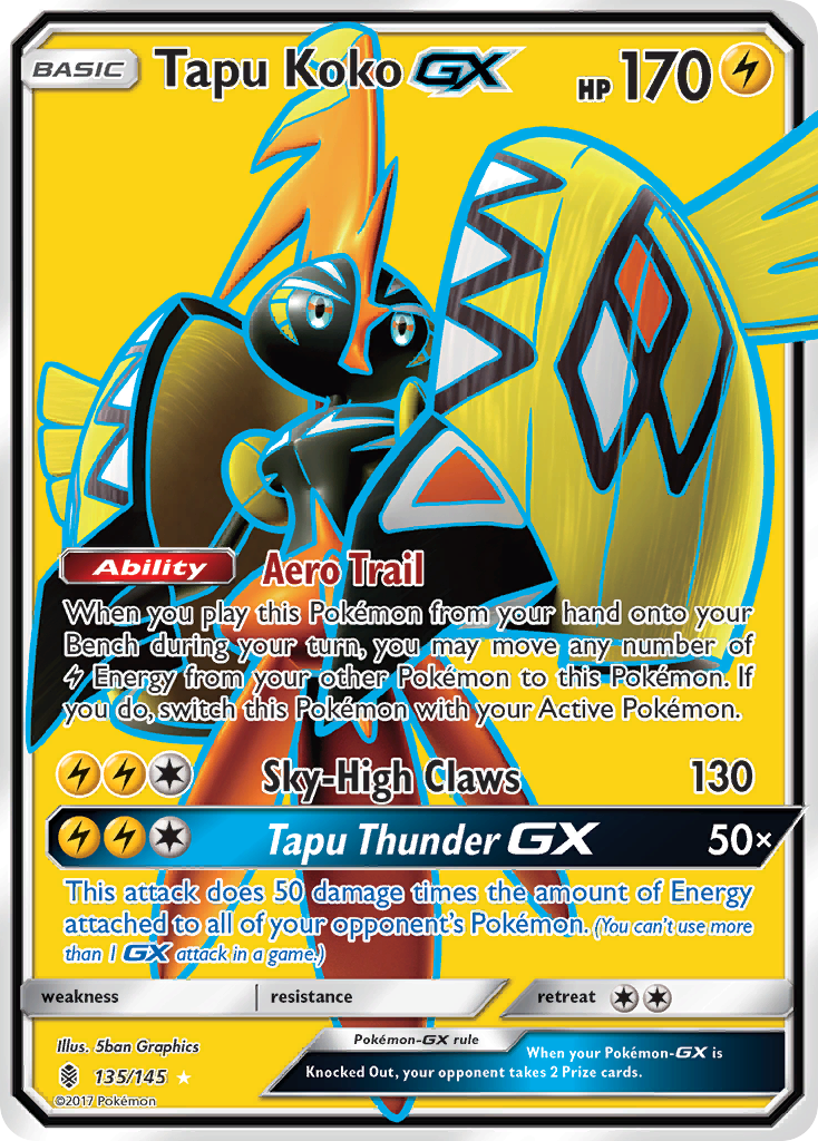 Tapu Koko GX (135/145) [Sun & Moon: Guardians Rising] | Exor Games Dartmouth