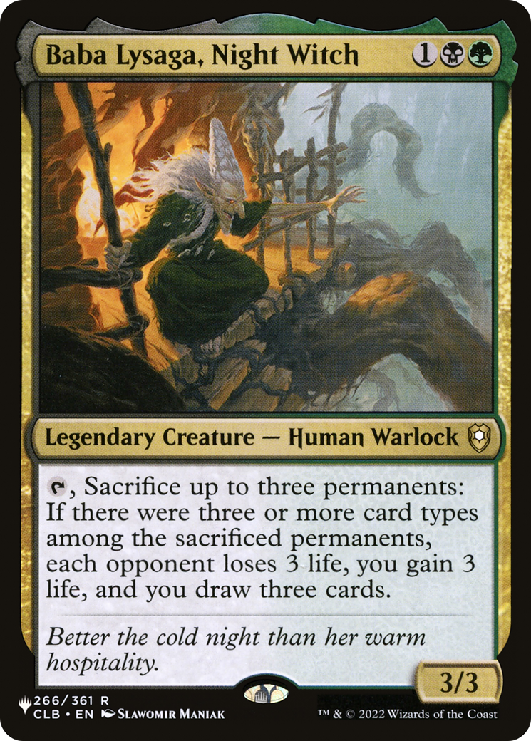 Baba Lysaga, Night Witch [The List] | Exor Games Dartmouth