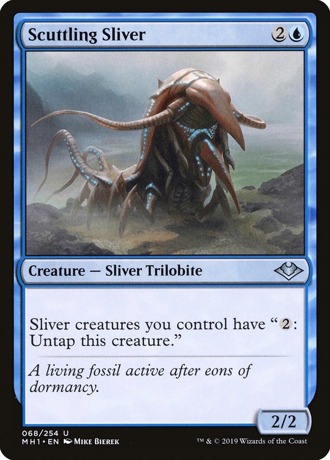 Scuttling Sliver [Modern Horizons] | Exor Games Dartmouth