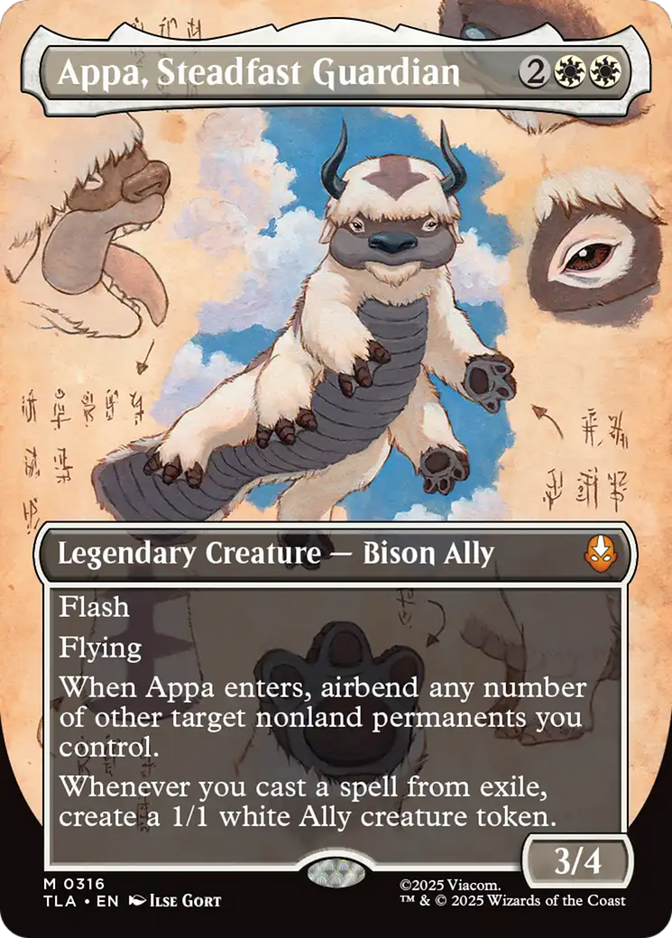 Appa, Steadfast Guardian (Borderless) [Avatar: The Last Airbender] | Exor Games Dartmouth