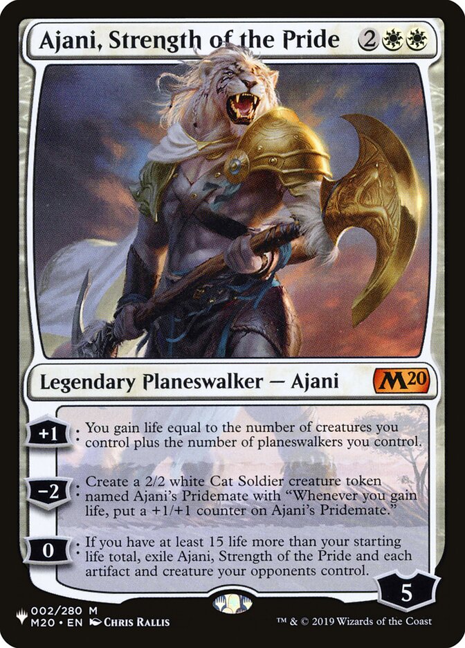 Ajani, Strength of the Pride [The List] | Exor Games Dartmouth