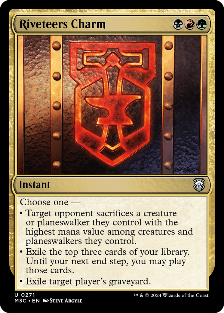 Riveteers Charm [Modern Horizons 3 Commander] | Exor Games Dartmouth