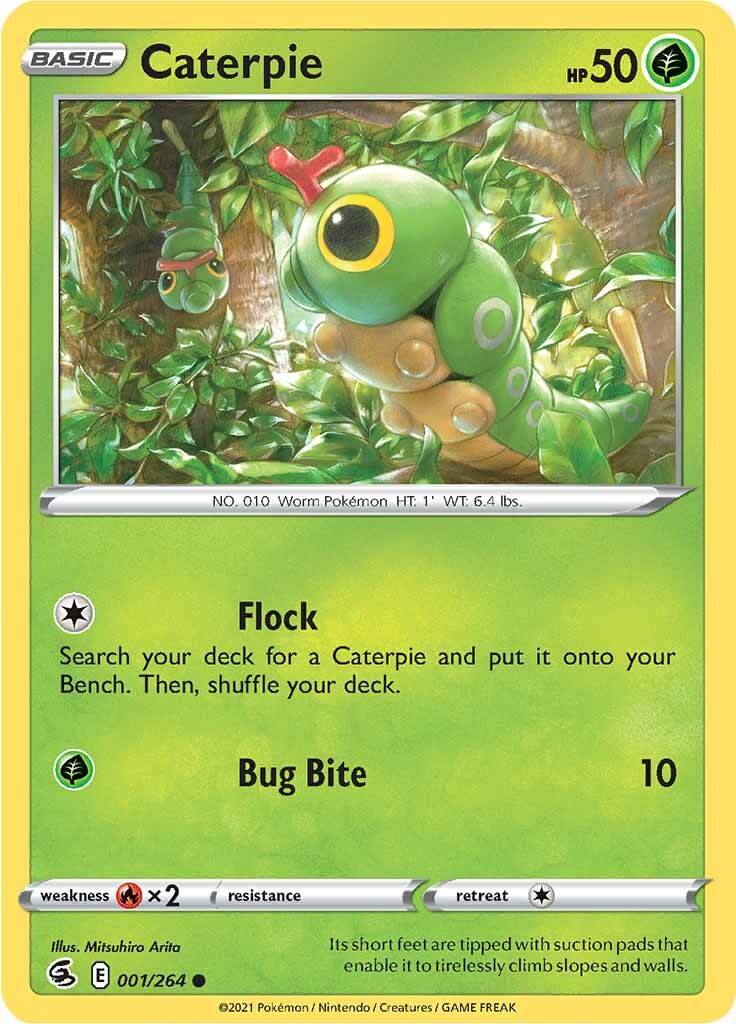 Caterpie (001/264) [Sword & Shield: Fusion Strike] | Exor Games Dartmouth