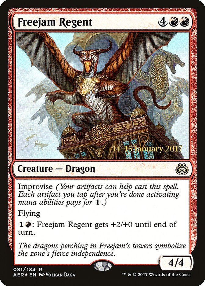 Freejam Regent [Aether Revolt Prerelease Promos] | Exor Games Dartmouth