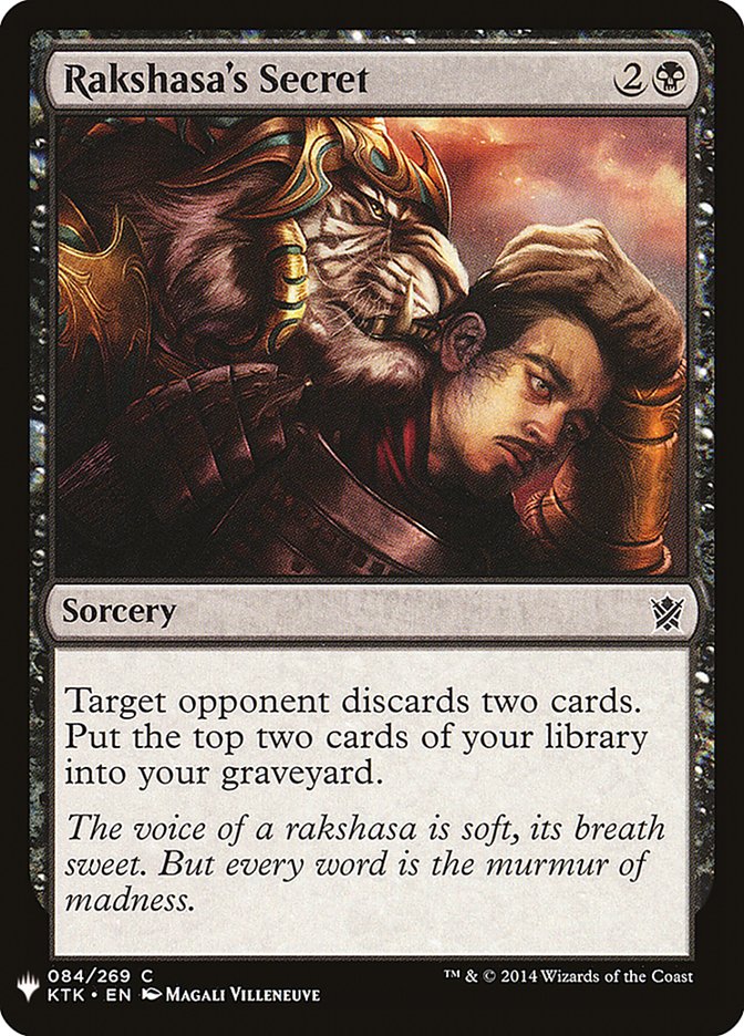 Rakshasa's Secret [Mystery Booster] | Exor Games Dartmouth
