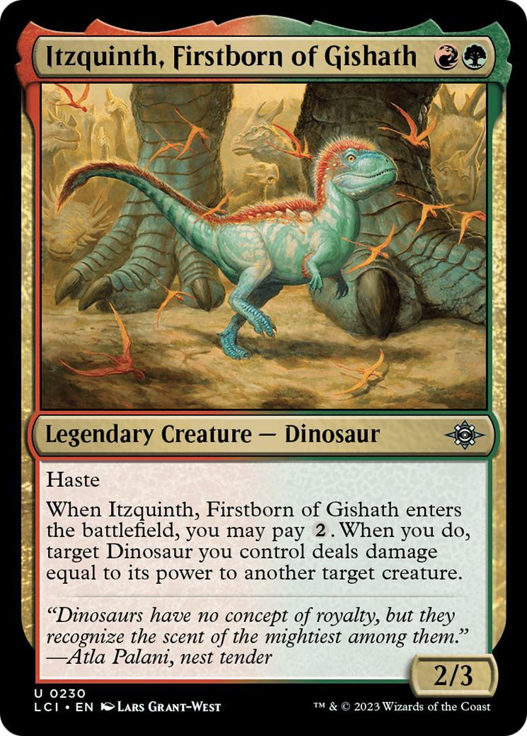 Itzquinth, Firstborn of Gishath [The Lost Caverns of Ixalan] | Exor Games Dartmouth