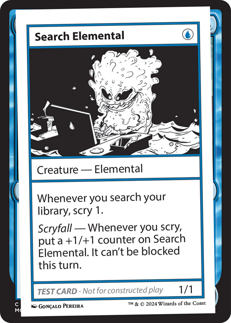 Search Elemental [Mystery Booster 2 Playtest Cards] | Exor Games Dartmouth