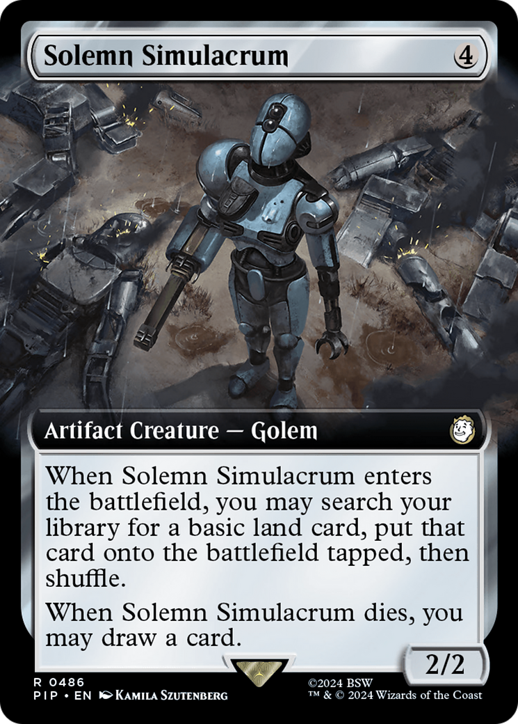 Solemn Simulacrum (Extended Art) [Fallout] | Exor Games Dartmouth