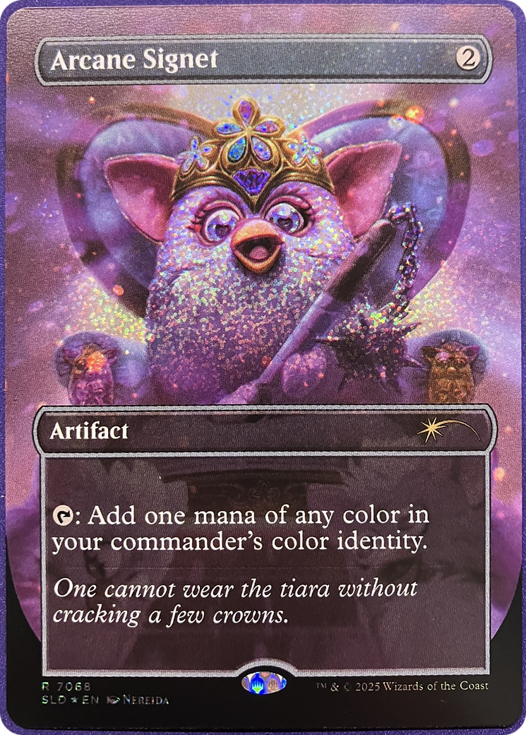 Arcane Signet (7068) (Confetti Foil) [Secret Lair Drop Series] | Exor Games Dartmouth