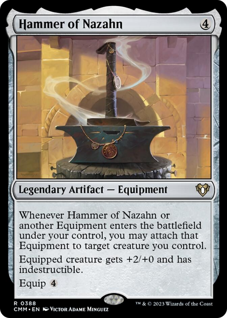 Hammer of Nazahn [Commander Masters] | Exor Games Dartmouth