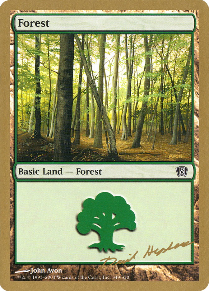 Forest (dh349) (Dave Humpherys) [World Championship Decks 2003] | Exor Games Dartmouth