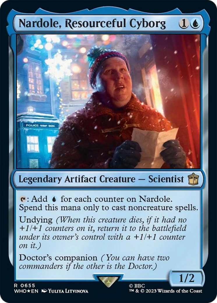 Nardole, Resourceful Cyborg (Surge Foil) [Doctor Who] | Exor Games Dartmouth