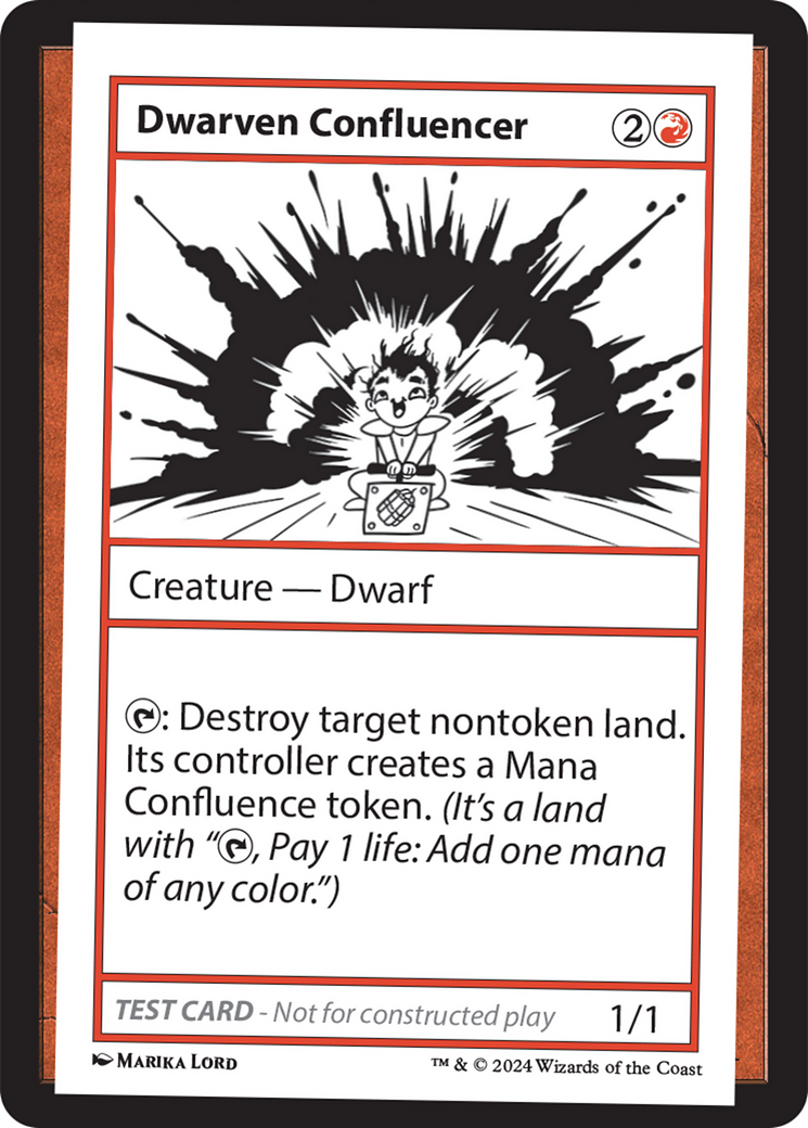 Dwarven Confluencer [Mystery Booster 2 Playtest Cards] | Exor Games Dartmouth