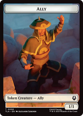 Ally (0006) // Soldier (0002) Double-Sided Token [Avatar: The Last Airbender Tokens] | Exor Games Dartmouth