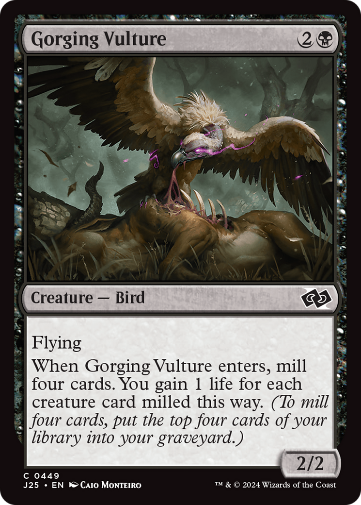 Gorging Vulture [Foundations Jumpstart] | Exor Games Dartmouth