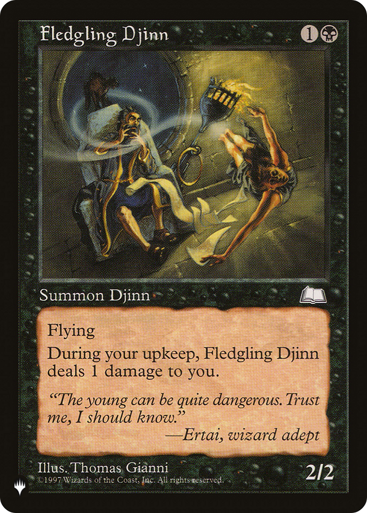 Fledgling Djinn [The List Reprints] | Exor Games Dartmouth