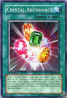 Crystal Abundance [FOTB-EN035] Common | Exor Games Dartmouth