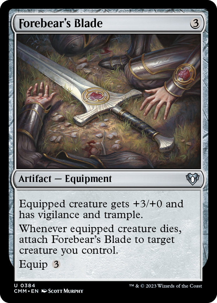 Forebear's Blade [Commander Masters] | Exor Games Dartmouth