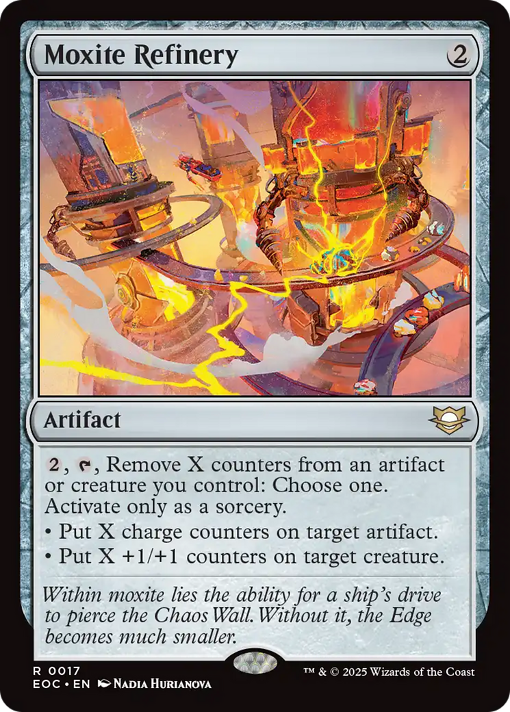 Moxite Refinery [Edge of Eternities Commander] | Exor Games Dartmouth