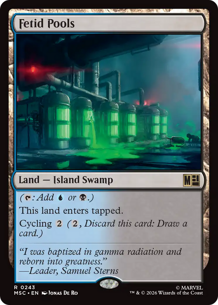 Fetid Pools [Marvel Super Heroes Commander] | Exor Games Dartmouth