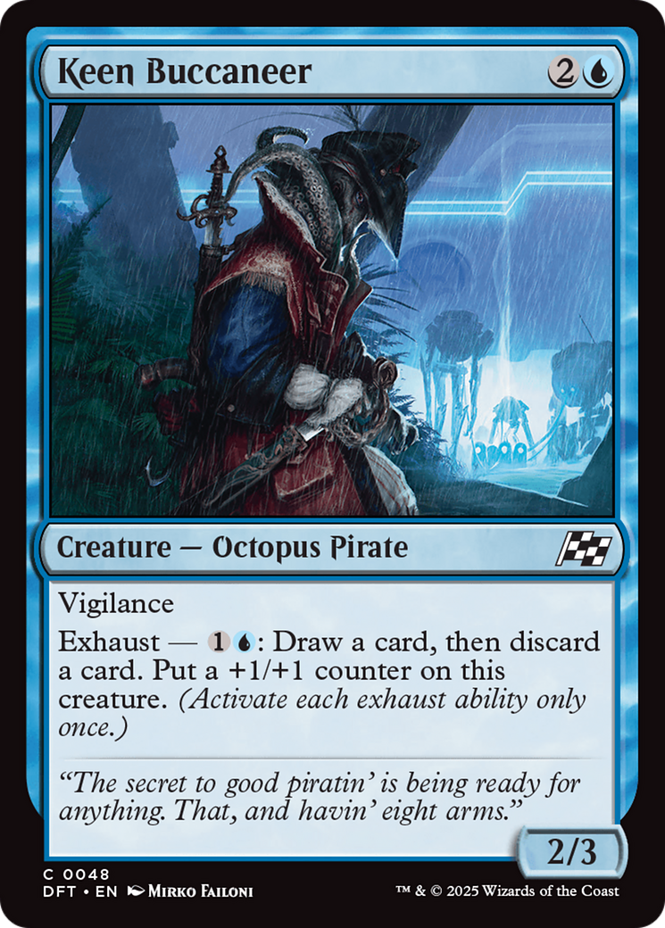 Keen Buccaneer [Aetherdrift] | Exor Games Dartmouth