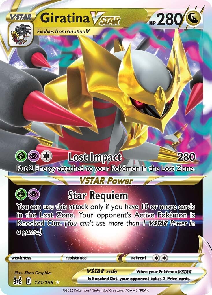 Giratina VSTAR (131/196) (Jumbo Card) [Sword & Shield: Lost Origin] | Exor Games Dartmouth