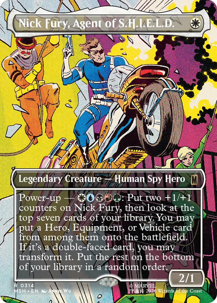 Nick Fury, Agent of S.H.I.E.L.D. (Borderless) [Marvel Super Heroes] | Exor Games Dartmouth